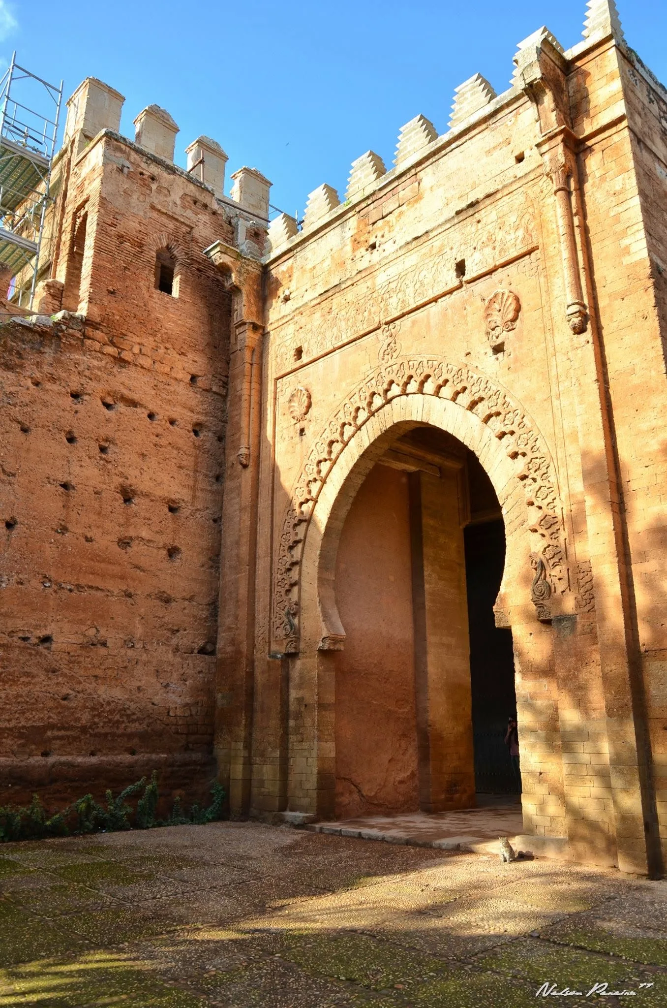 The Marinid gate of Chellah