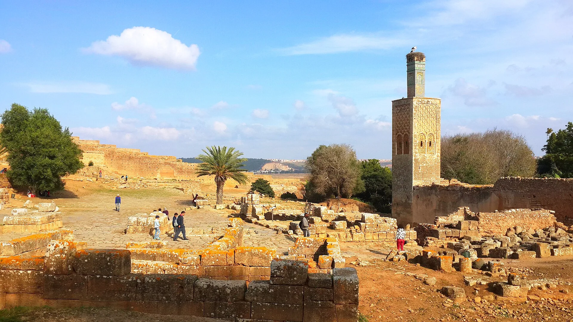 The Chellah necropolis and gardens, Rabat