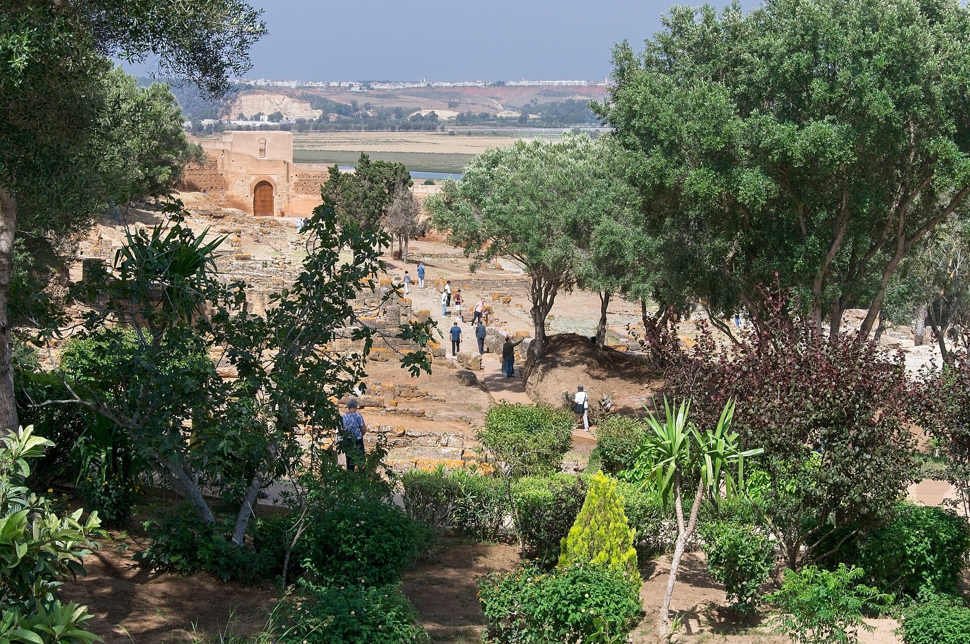 The Chellah site, Rabat