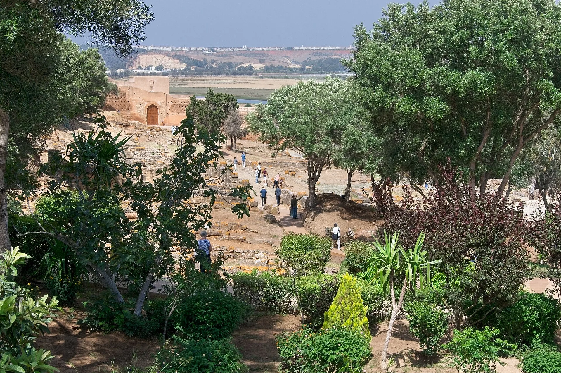 The Chellah site, Rabat