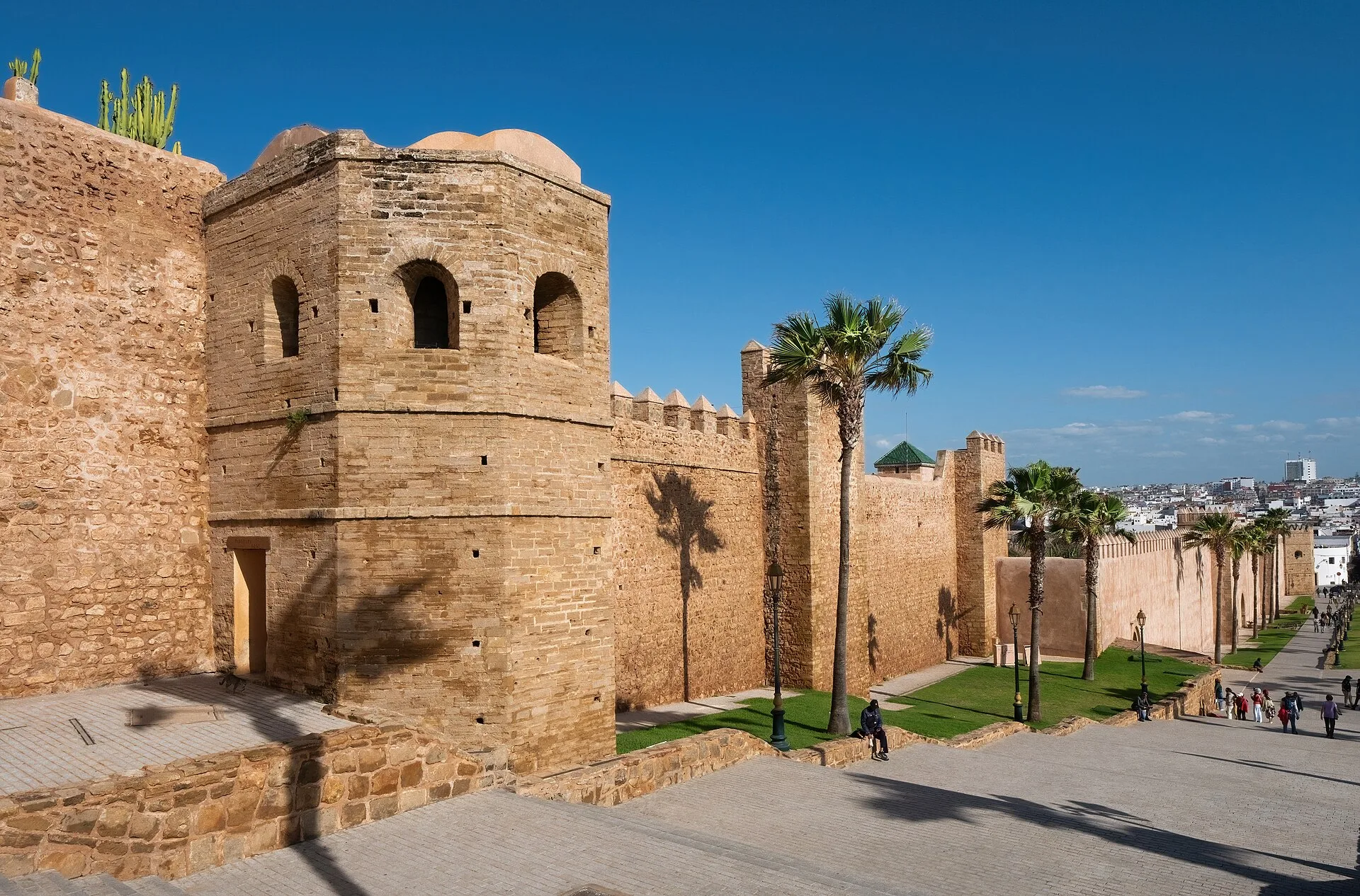 Ramparts of the Kasbah of the Udayas, Rabat